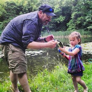 Mr. Shane & his daughter, Aleia 